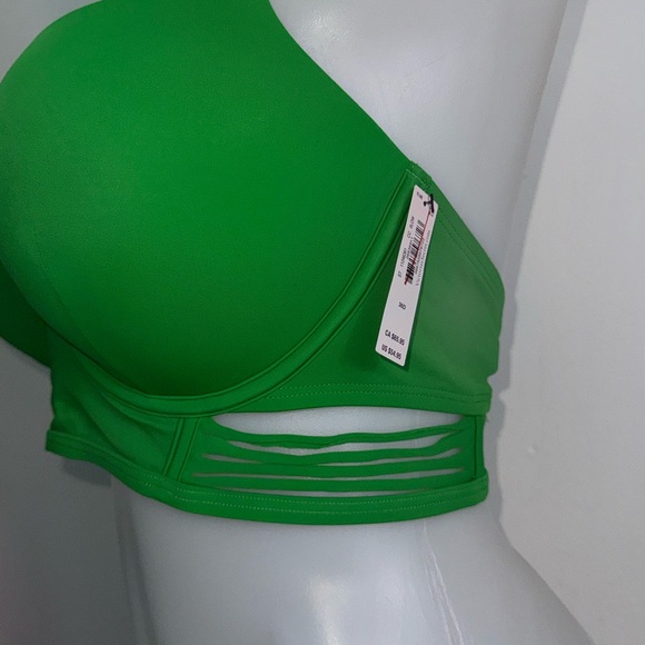 Victoria's Secret Emerald Bikini 2pc set 36D bombshell/ XL NWT - Picture 8 of 13
